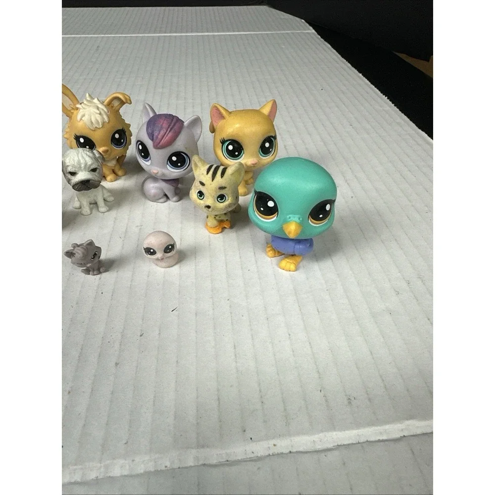 Littlest Pet Shop Mixed Lot Of 9 Figurines